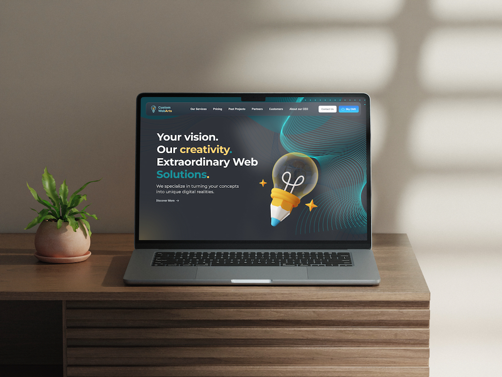 Custom WebArts Website