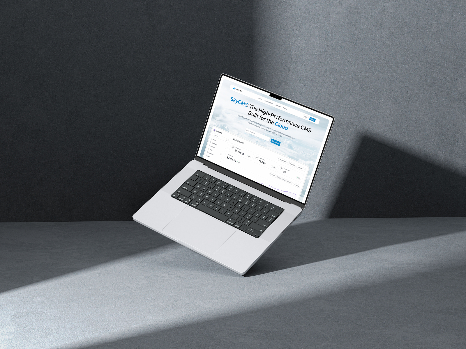 SkyCMS Landing Page