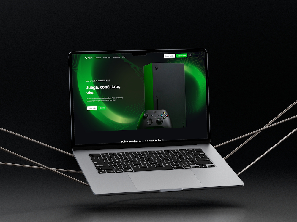 Xbox Mexico Landing Page